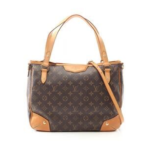 Louis Vuitton Estrella Tote Bag Canvas Leather Monogram Brown